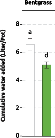 Historical bentgrass study figure from the original product page